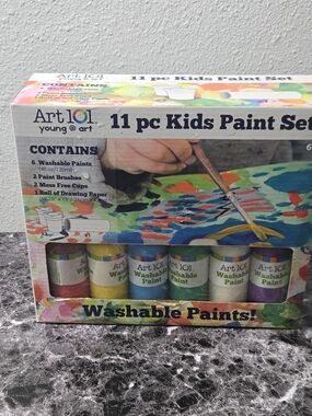 Art 101 Kids Washable Paint Set - Multicolor